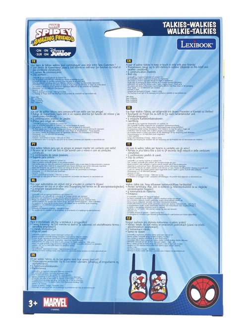 Talkies-Walkies Spidey portée 200m - Kiabi