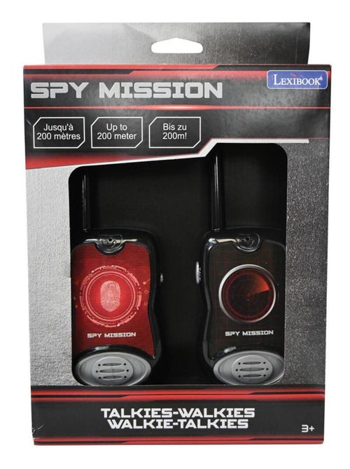 Talkies-Walkies Spy Mission port?e 200m - Kiabi