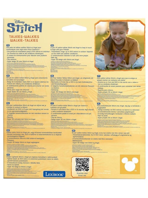 Talkies-walkies Stitch & Angel 3D - Kiabi