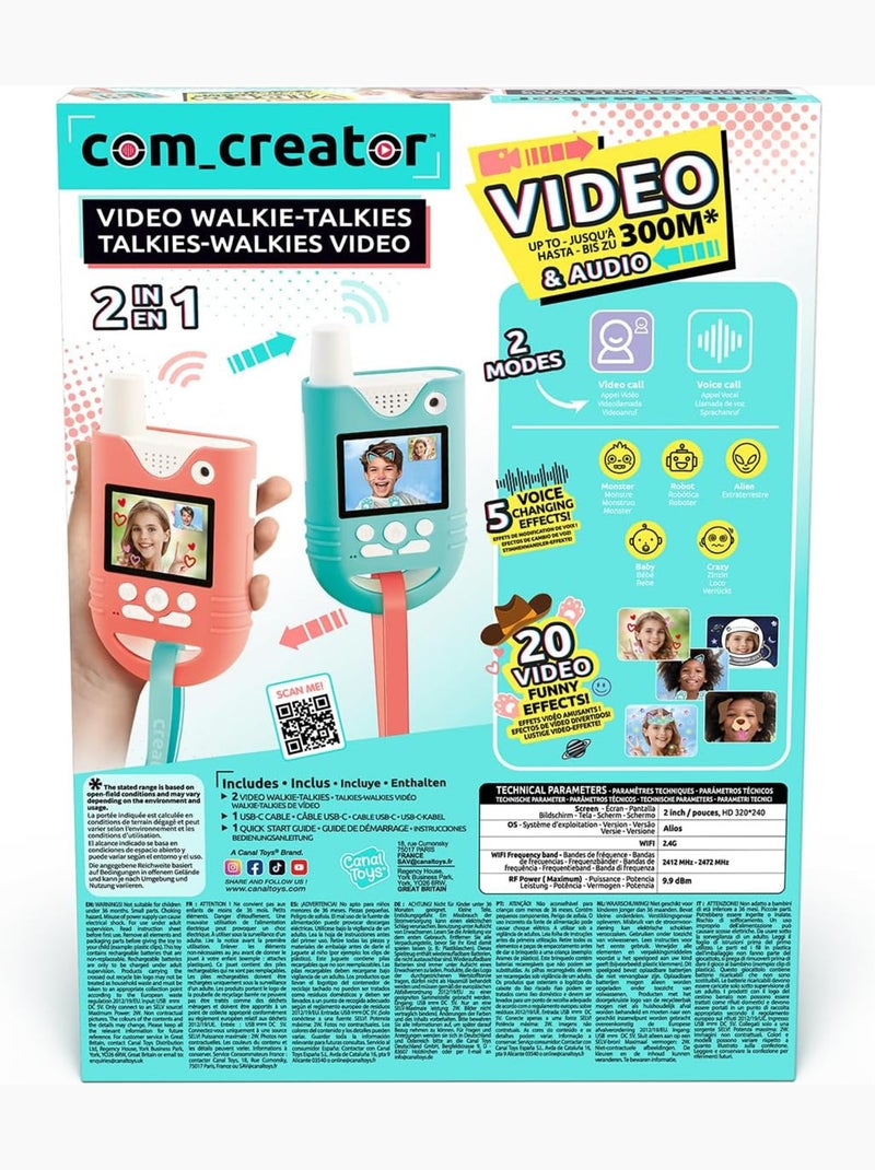 Talkies-walkies Vidéo - Canal Toys N/A - Kiabi