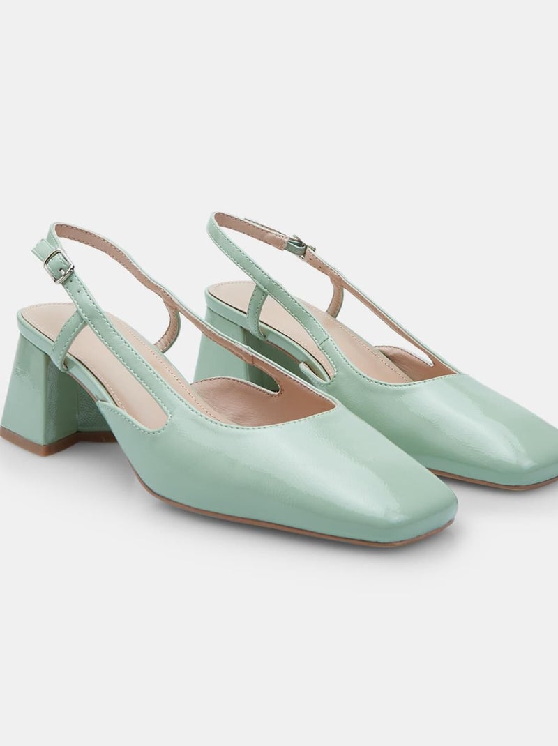 Talons Élégants BATA Vert - Kiabi