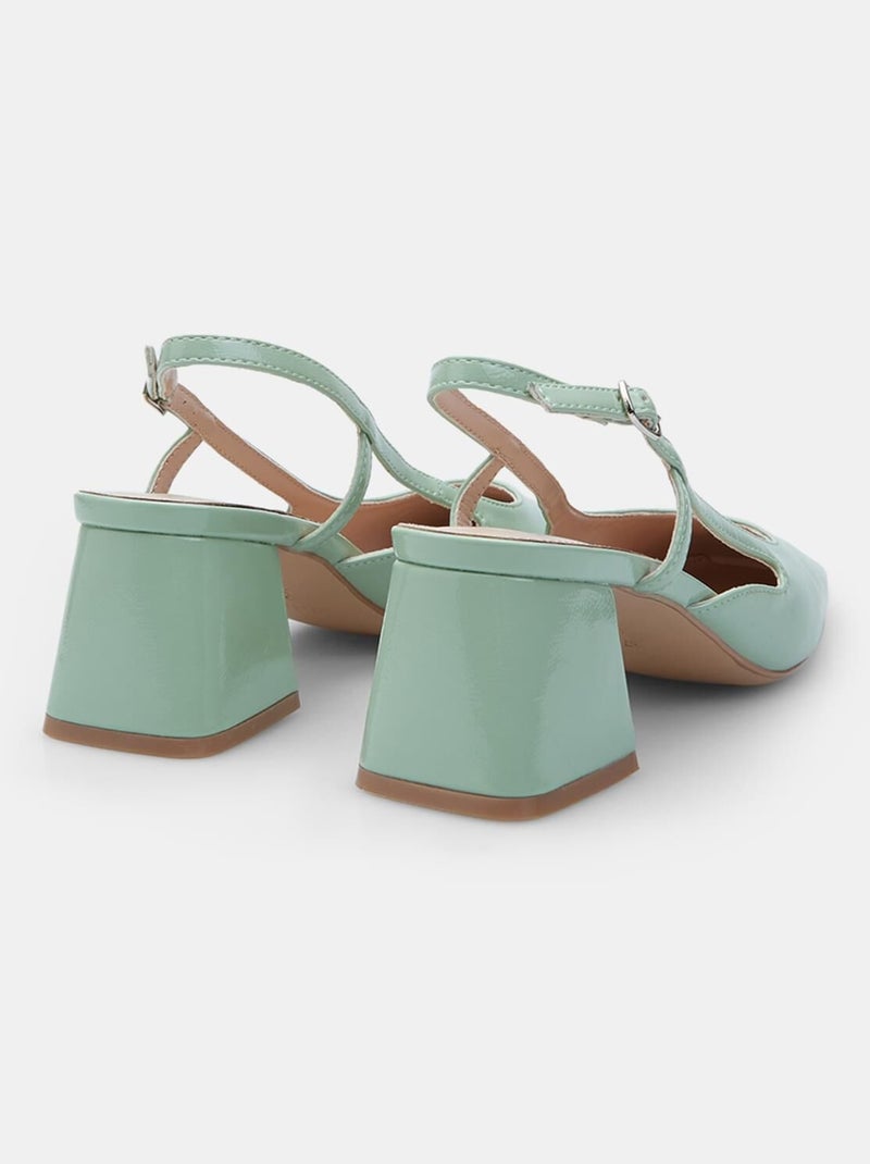 Talons Élégants BATA Vert - Kiabi