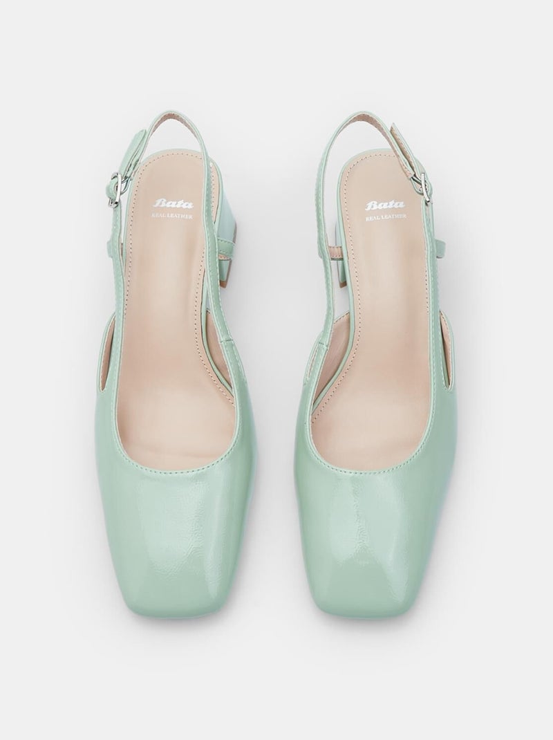 Talons Élégants BATA Vert - Kiabi