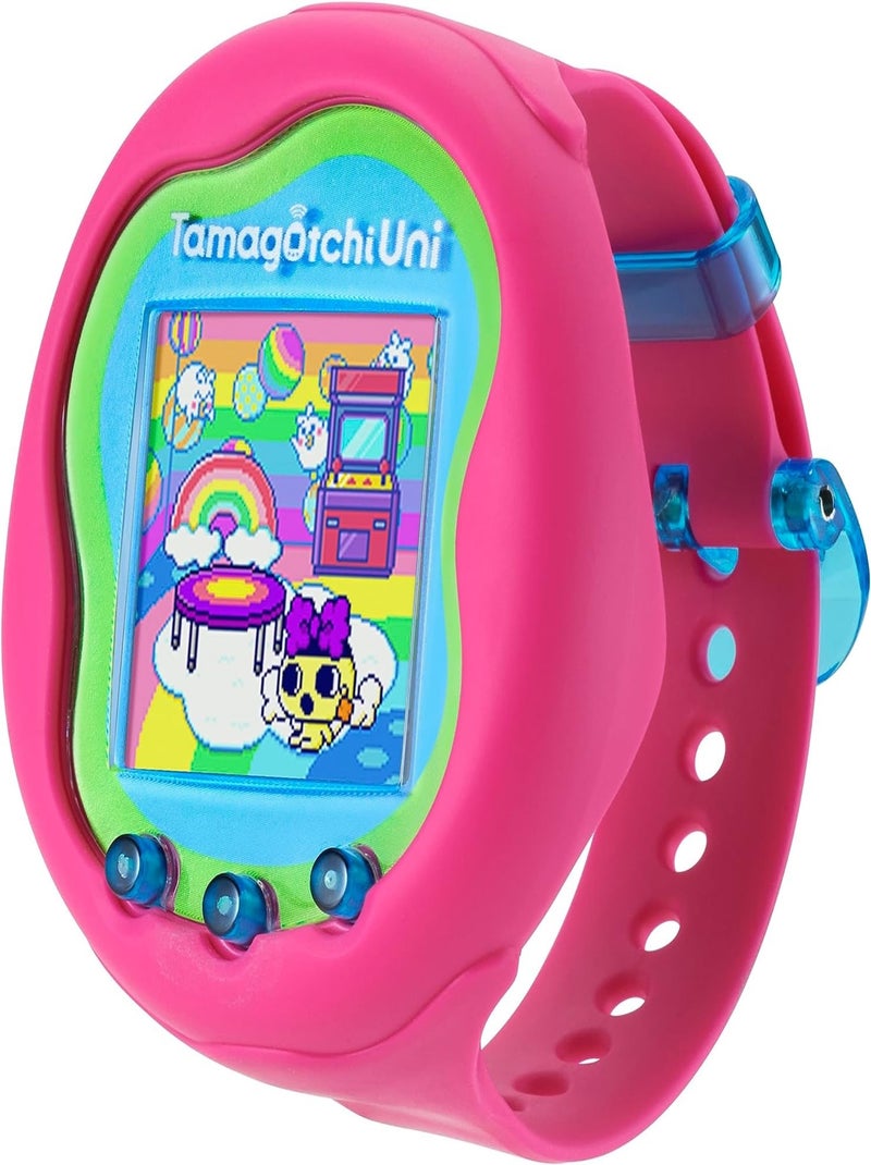 Tamagotchi Uni Rose Avec Bracelet Montre - Bandai Multicolore - Kiabi