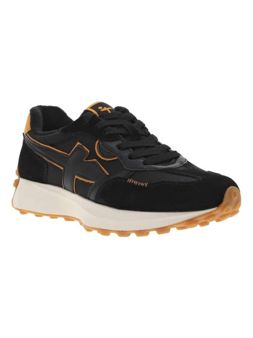TAMARIS - Baskets basses cuir - Kiabi