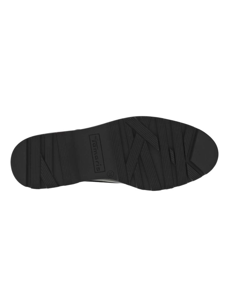 TAMARIS - Derbies talon décroché bas Noir - Kiabi