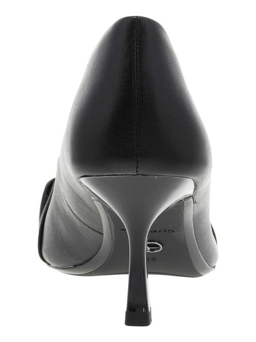TAMARIS - Escarpins cuir talon aiguille - Kiabi