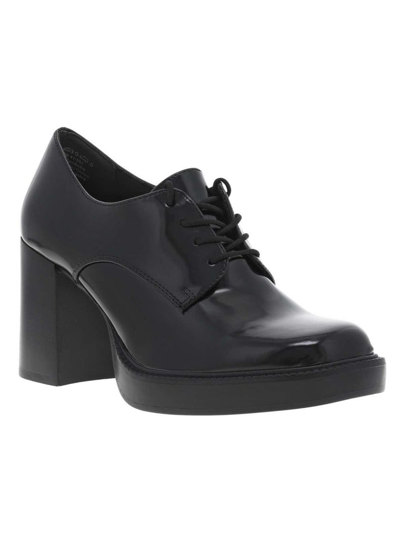 TAMARIS - Escarpins talon bottier Noir - Kiabi