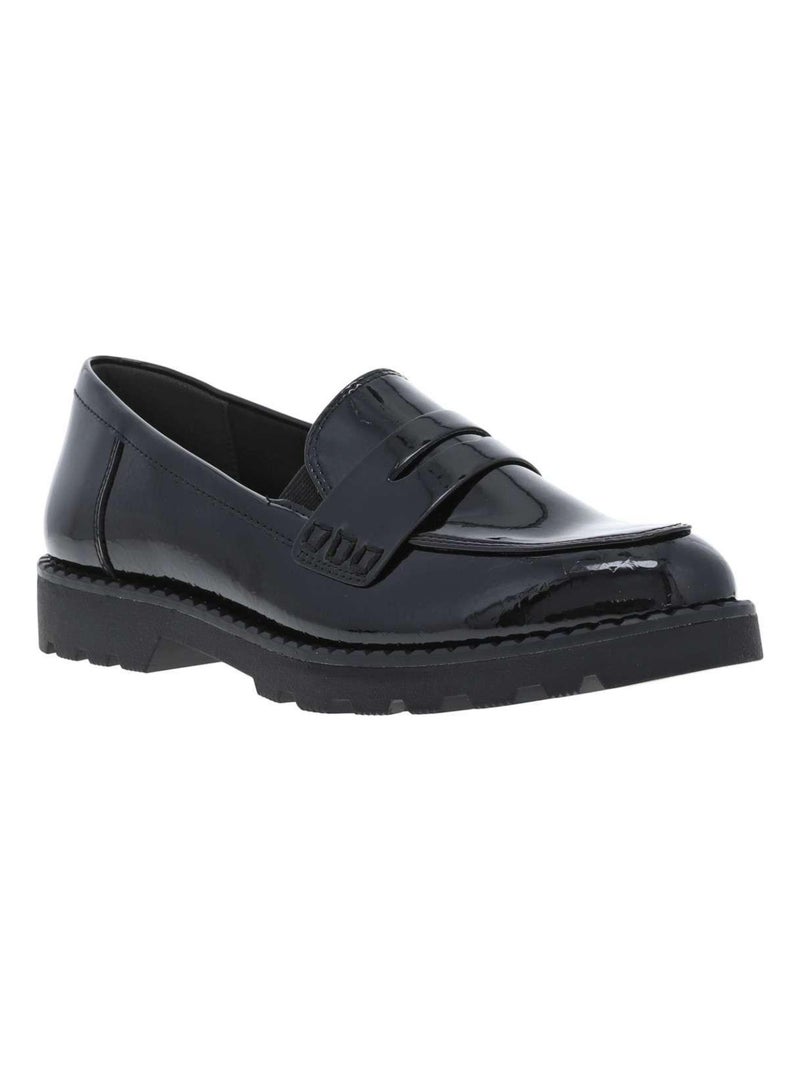 TAMARIS - Mocassins talon plat Noir - Kiabi