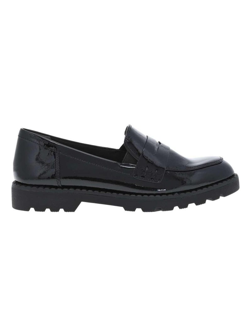 TAMARIS - Mocassins talon plat Noir - Kiabi