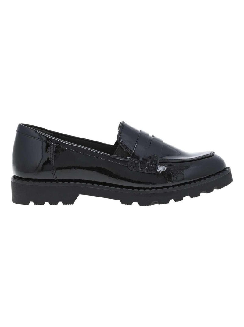 TAMARIS - Mocassins talon plat Noir - Kiabi