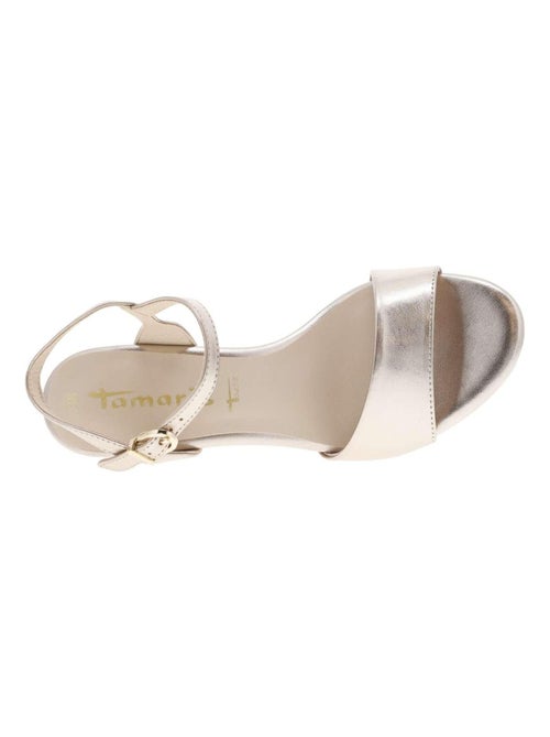 TAMARIS - Nu-pieds talon bloc - Kiabi