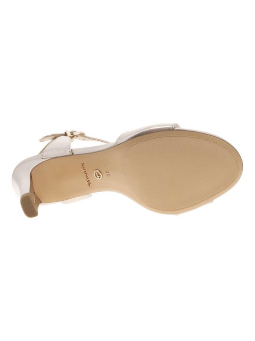 TAMARIS - Nu-pieds talon bloc - Kiabi