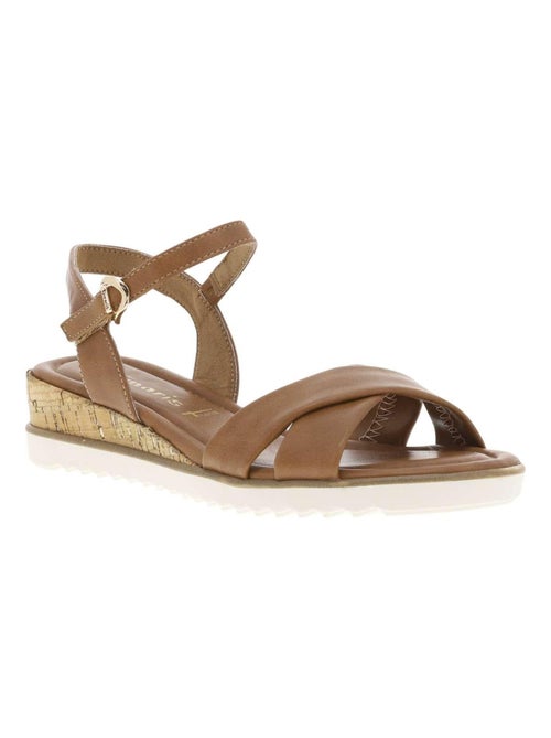 TAMARIS - Nu-pieds talon compensé bas - Kiabi