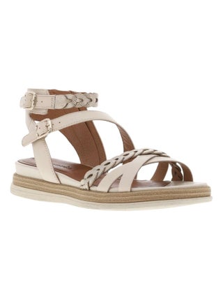 TAMARIS - Nu-pieds talon compensé bas