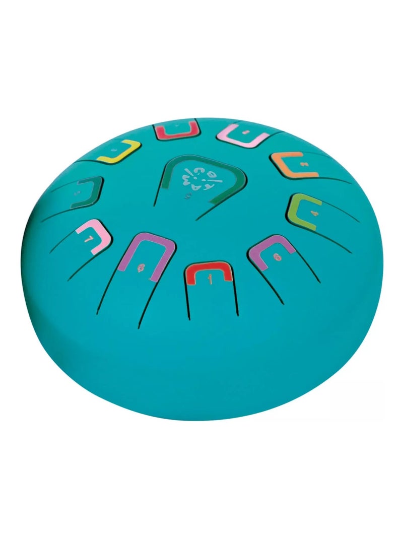 Tambour - Tongue Drum 11 notes Bleu - Kiabi