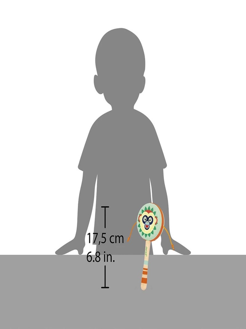 Tambour à mains Singe Gioia Vert - Kiabi