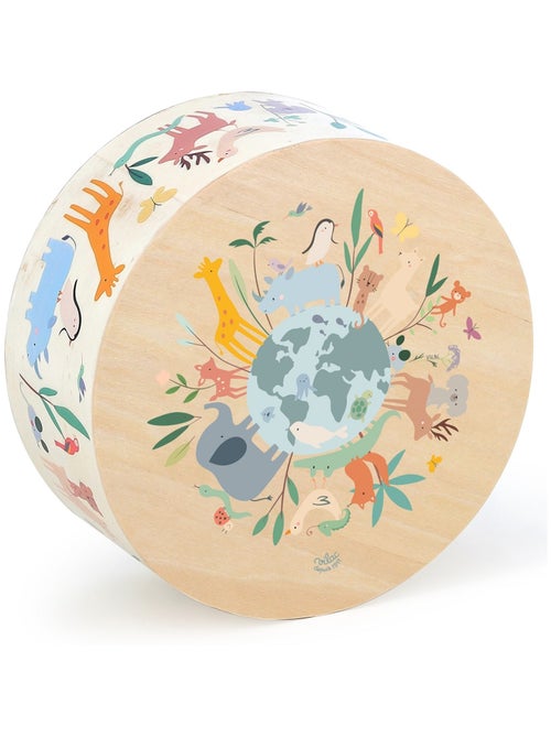 Tambour animaux du monde Sarah Betz - Kiabi