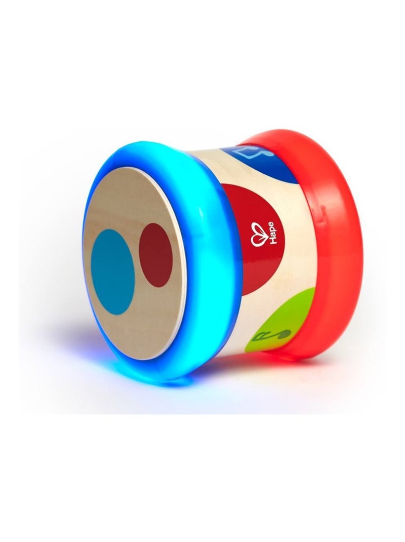 Tambour Bébé en Bois Qui Roule Multicolore - Kiabi