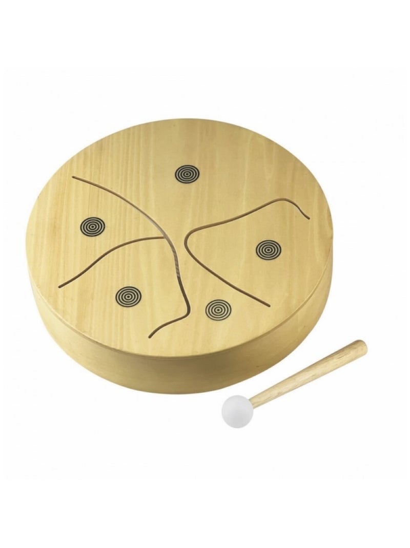 Tambour en bois Beige - Kiabi