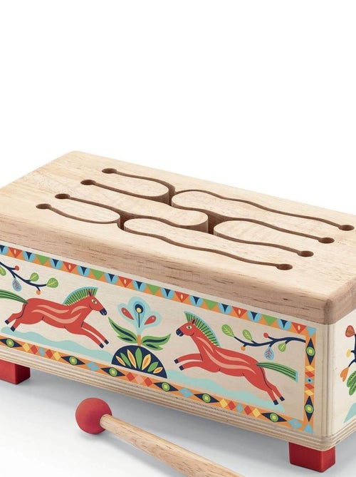 Tambour en bois - Kiabi