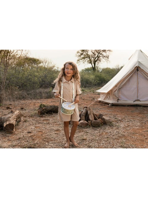 Tambour en bois Safari Friends - Kiabi