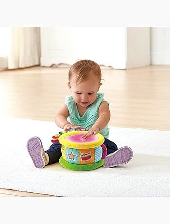 Tambour Lumi Magique - VTECH BABY - Jouet Musical - Bilingue - Sons et Lumières