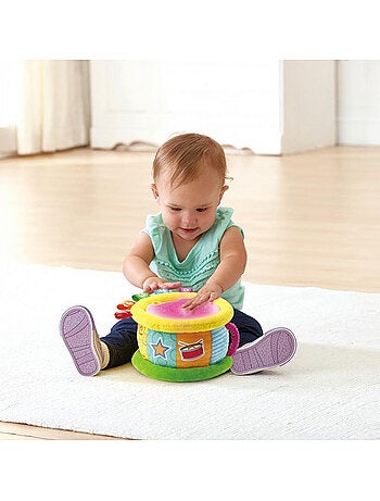 Tambour Lumi Magique - VTECH BABY - Jouet Musical - Bilingue - Sons et Lumières
