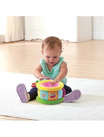 Tambour Lumi Magique - VTECH BABY - Jouet Musical - Bilingue - Sons et Lumières