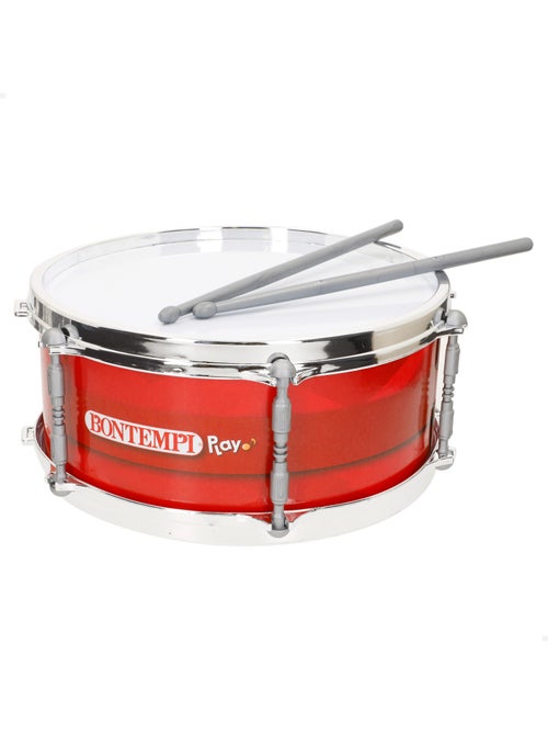 Tambour pour enfants 31 cm avec bandoulière et baguette bontempi - Kiabi