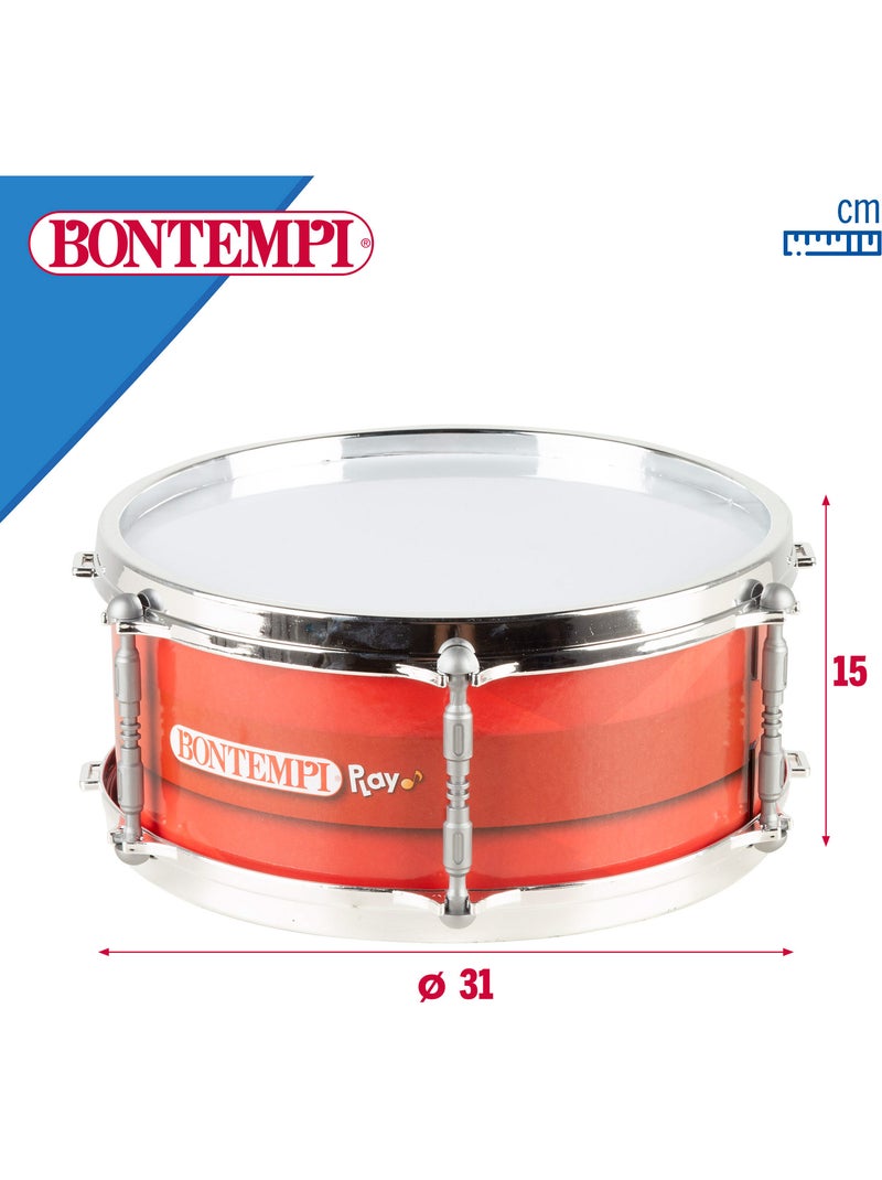 Tambour pour enfants 31 cm avec bandoulière et baguette bontempi N/A - Kiabi