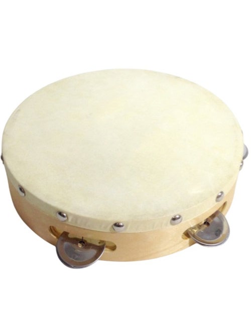 Tambourin avec 5 cymbalettes - Kiabi
