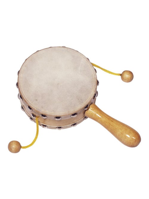 Tambourin en peau naturelle - Kiabi