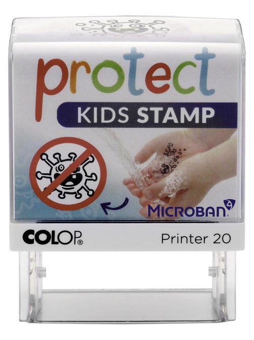Tampon éducatif lavage des mains antivirus Protect Kids - Kiabi Tampon éducatif lavage des mains antivirus Protect Kids - Kiabi