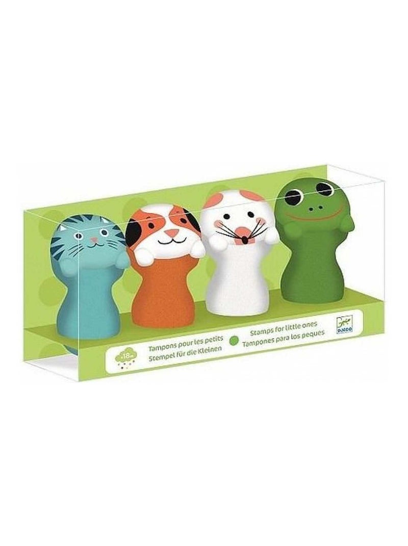 Tampons Des Petites Mains Animaux De La Savane N/A - Kiabi