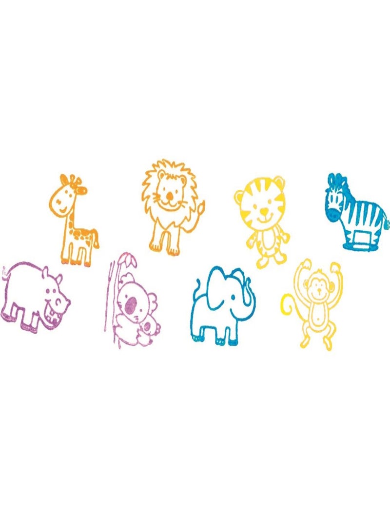 Tampons encreurs animaux avec coussins d'encre N/A - Kiabi