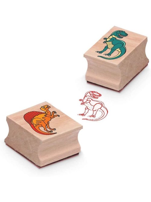 Tampons encreurs Dinosaures - Kiabi