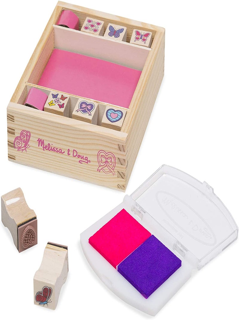 Tampons Papillons et Coeurs N/A - Kiabi