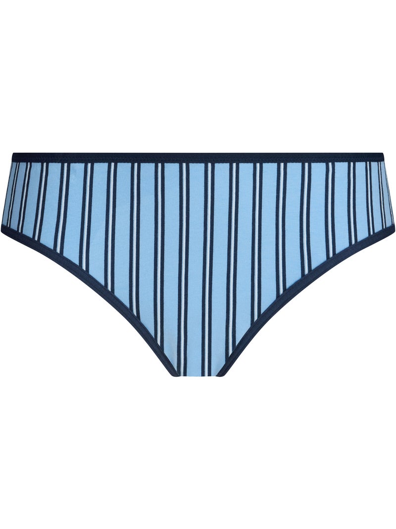 Tanga à rayures Dim x Inès de la Fressange Bleu clair - Kiabi