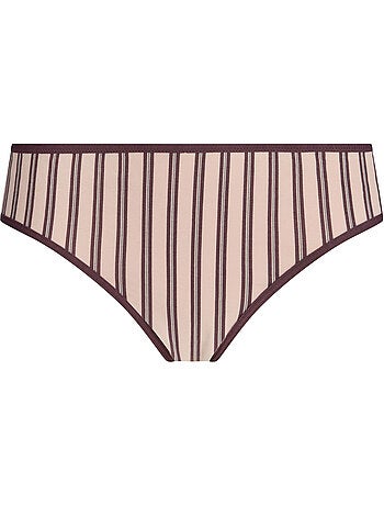 Tanga à rayures Dim x Inès de la Fressange