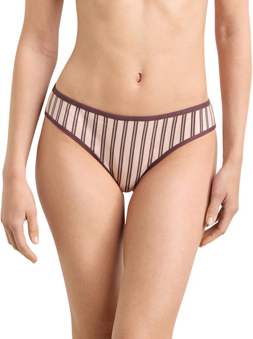 Tanga à rayures Dim x Inès de la Fressange - Kiabi