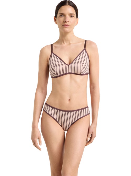 Tanga à rayures Dim x Inès de la Fressange - Kiabi