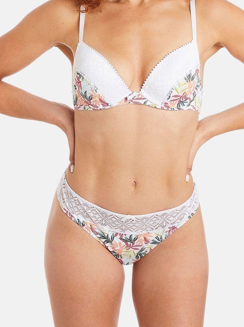 Tanga ABSINTHE - Pomm'Poire Blanc - Kiabi