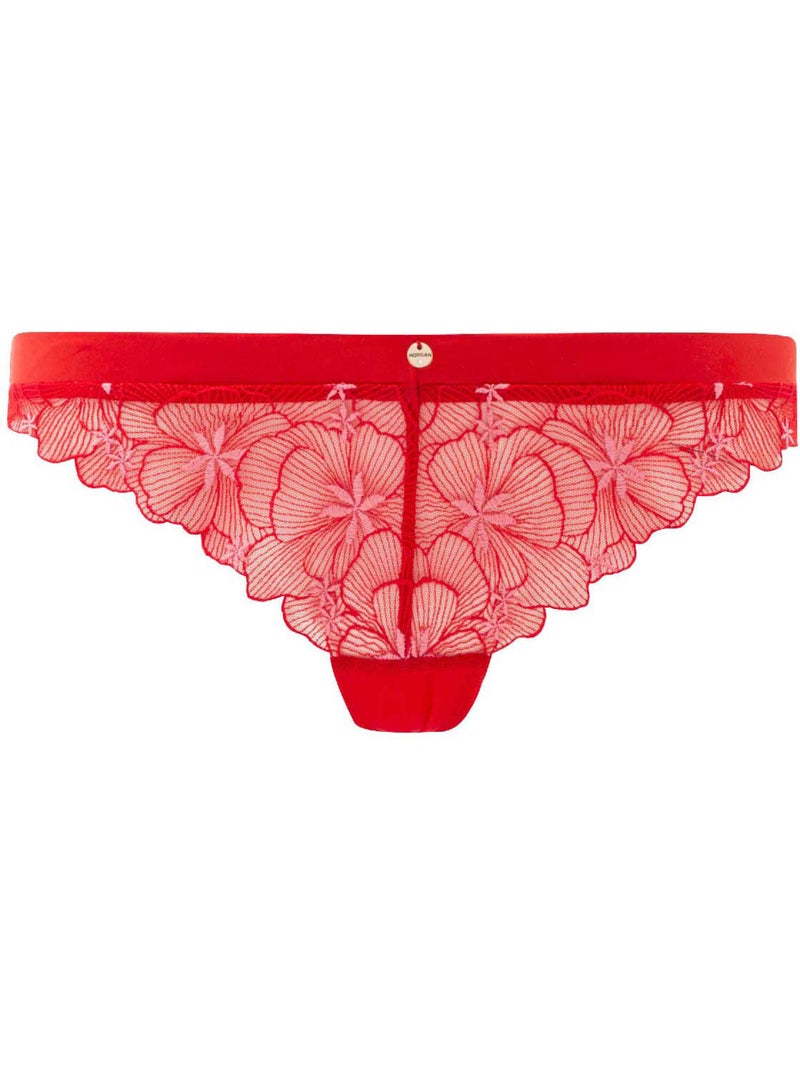 Tanga AMANDINE - Morgan Lingerie Rouge - Kiabi