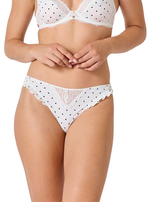 Tanga AMUSETTE - Brigitte Bardot Lingerie - Kiabi