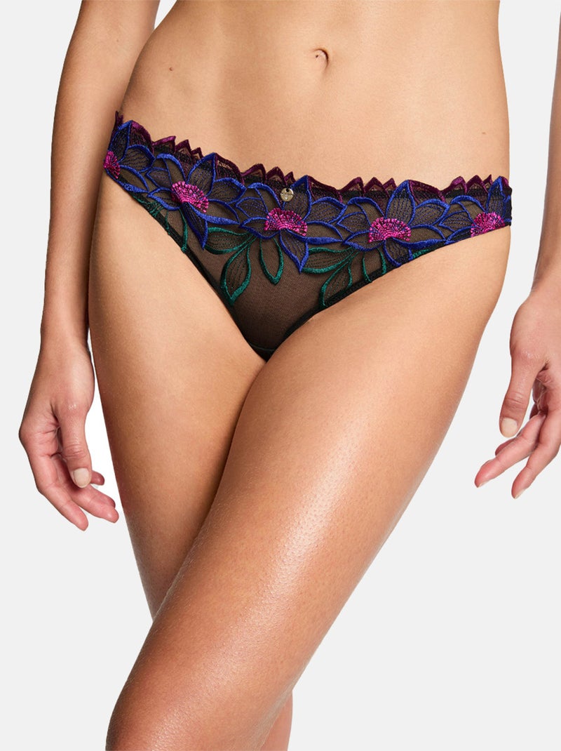 Tanga ANGELICA - Morgan Lingerie Noir - Kiabi