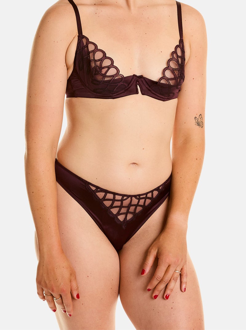 Tanga ANTHOLOGIE - Pomm'Poire Rouge - Kiabi