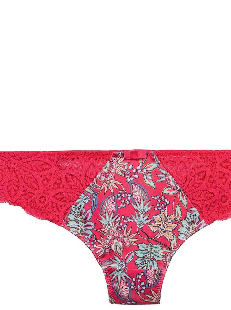 Tanga ARIA - Pomm'Poire Gris Rouge - Kiabi