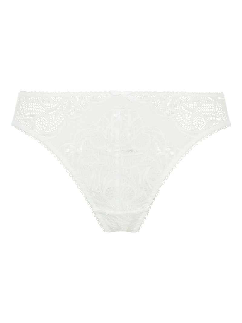 Tanga ariane sans complexe lingerie Ivoire - Kiabi