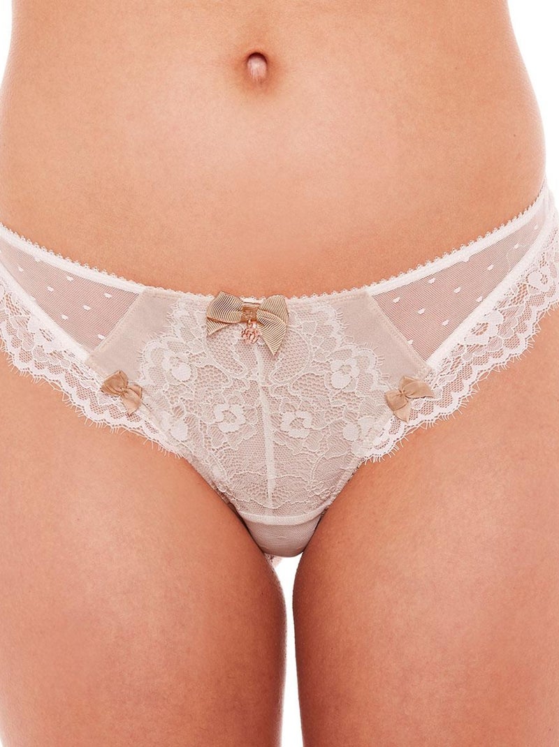 Tanga beige Cocotte - Beige - Kiabi